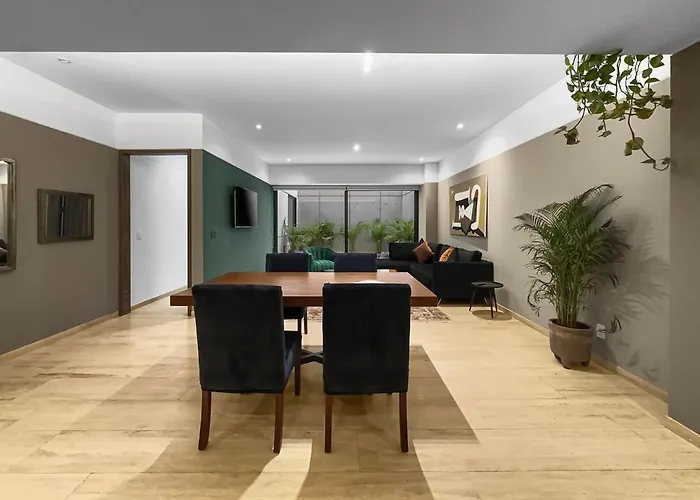 23-gh3 2 Bedroom 2.5 Baths Private Patio Roma Norte *