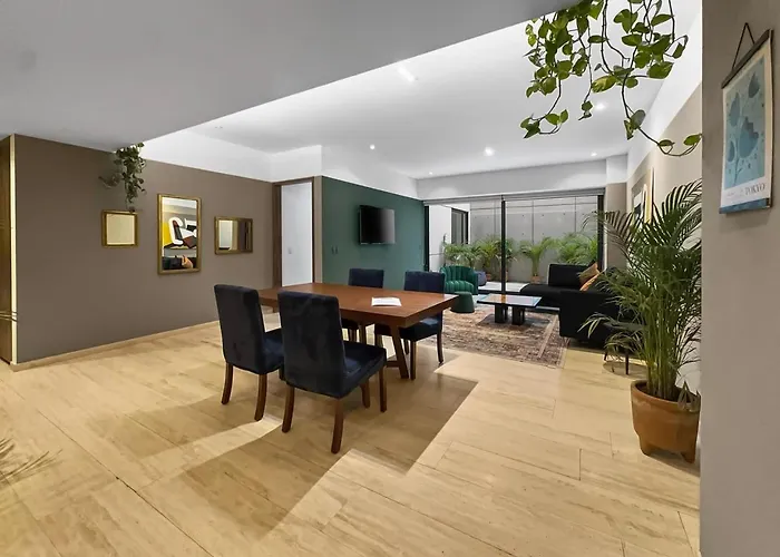 23-gh3 2 Bedroom 2.5 Baths Private Patio Roma Norte *