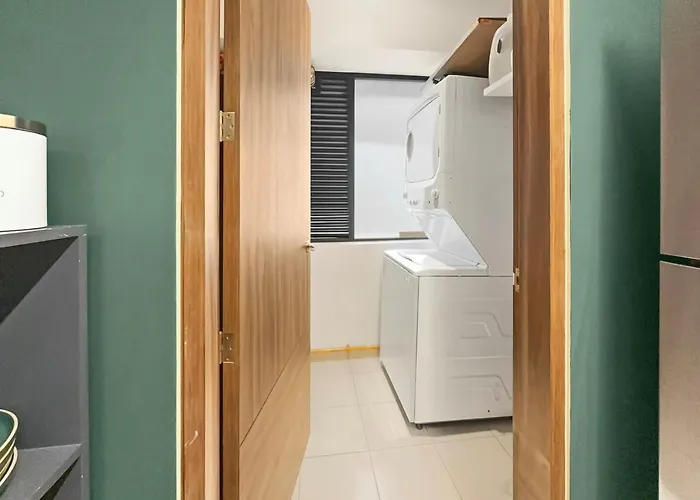 23-gh3 2 Bedroom 2.5 Baths Private Patio Roma Norte Apartment *