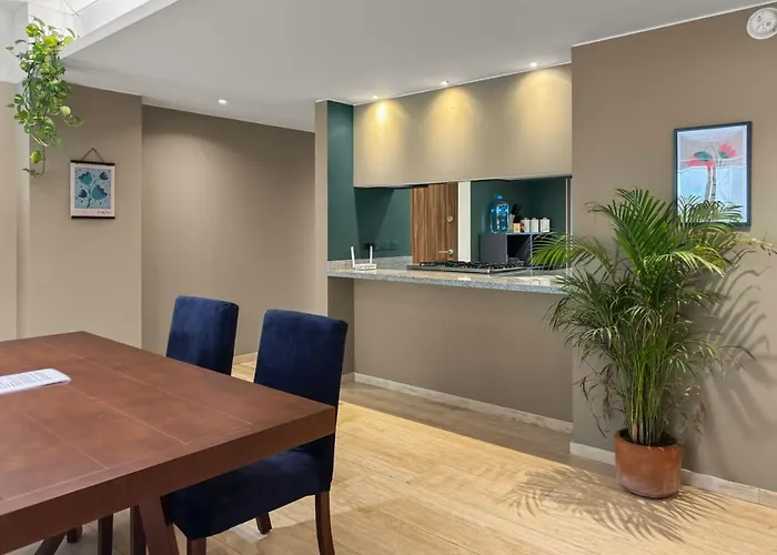 23-gh3 2 Bedroom 2.5 Baths Private Patio Roma Norte Apartment Mexico City