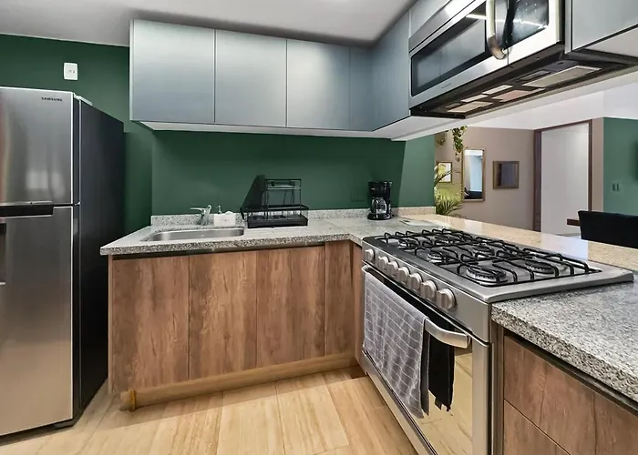 Apartment 23-gh3 2 Bedroom 2.5 Baths Private Patio Roma Norte *
