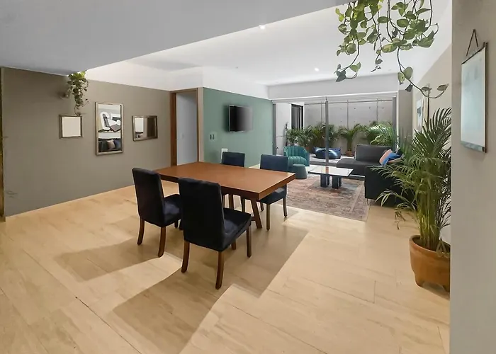 Apartment 23-gh3 2 Bedroom 2.5 Baths Private Patio Roma Norte *