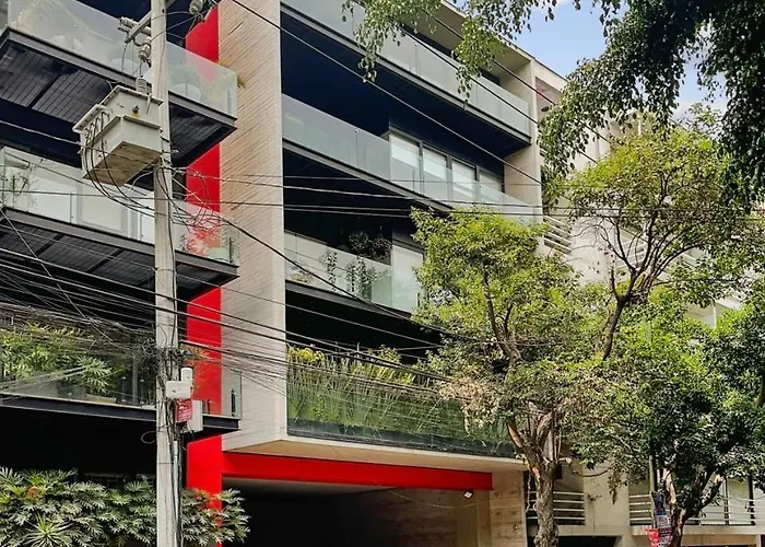 Apartment 23-gh3 2 Bedroom 2.5 Baths Private Patio Roma Norte Mexico City